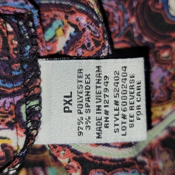 Emma & Michele Dress Paisley Boho Flowy PXL EUC - Picture 7 of 9